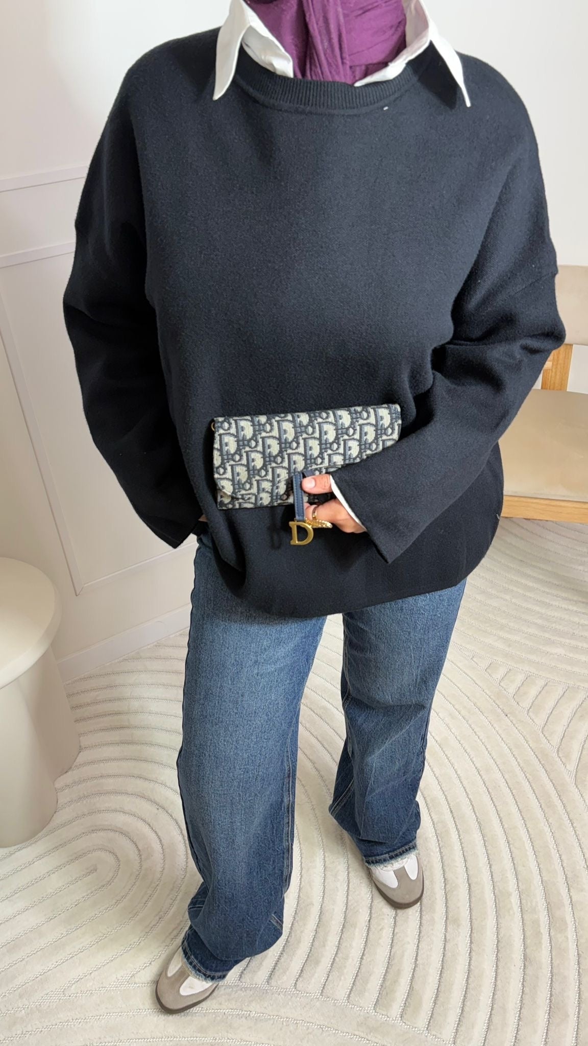 Pull maille classique