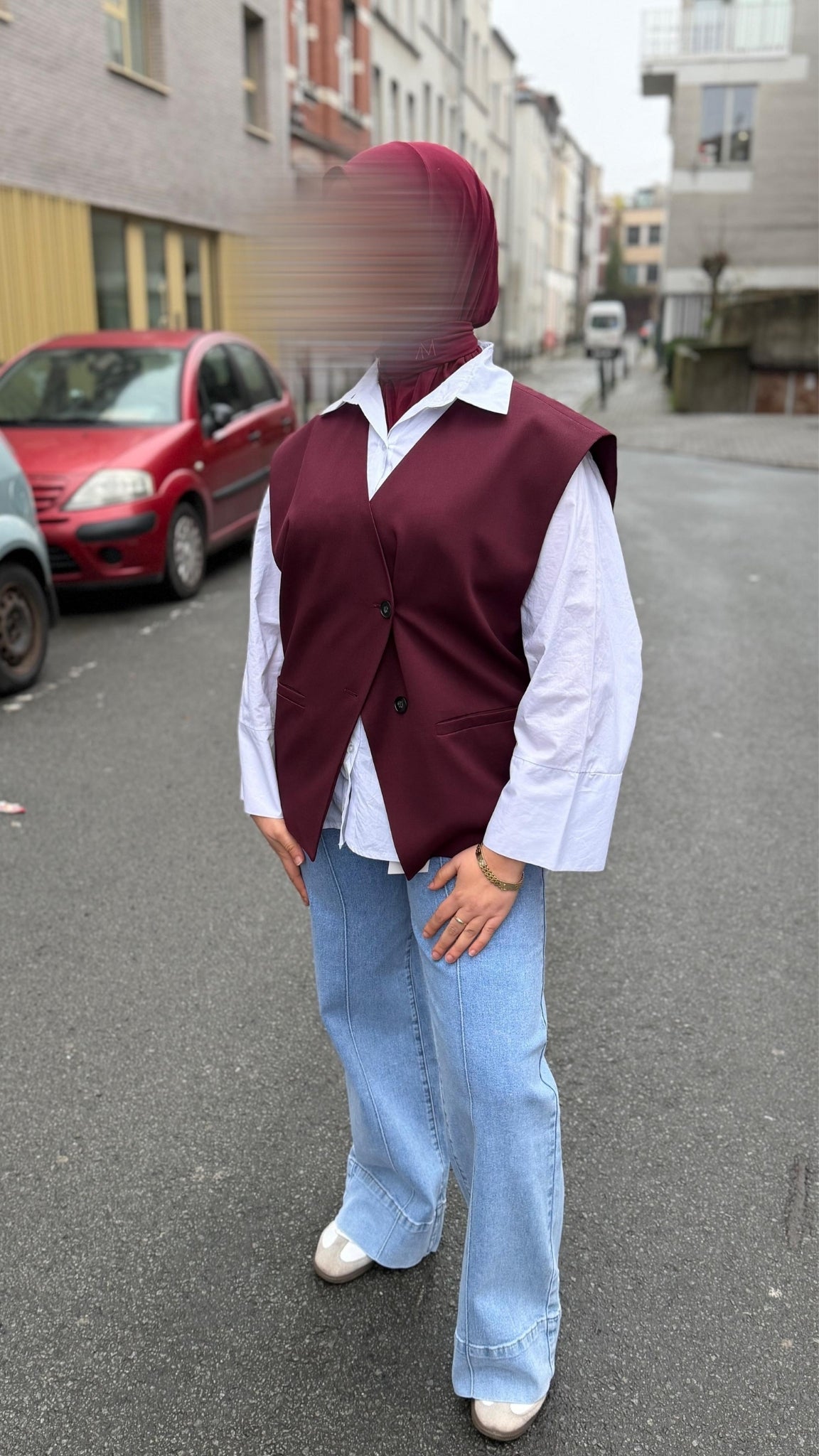 Blazer Tailleur Sans Manches