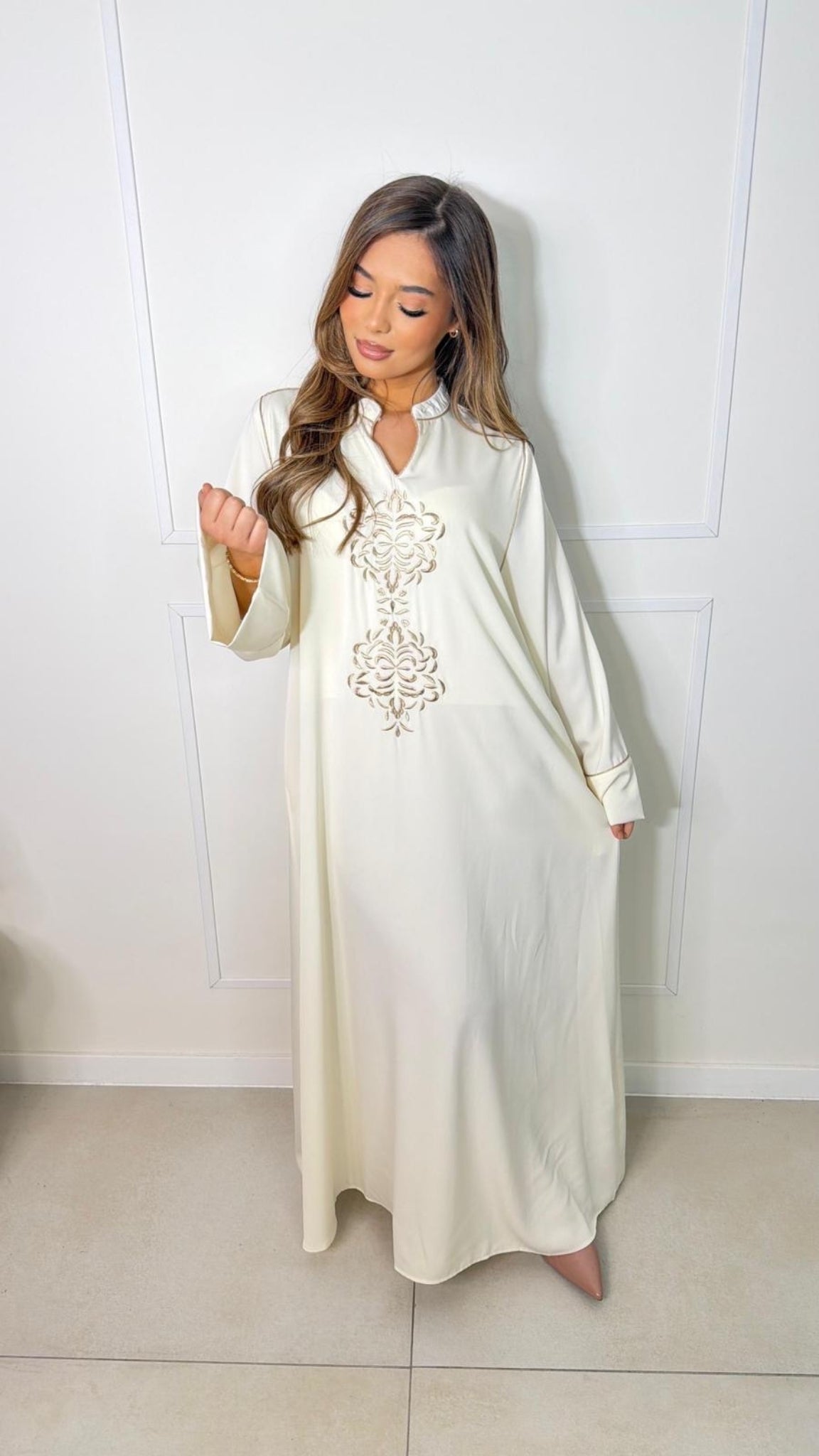 Robe Broderie Centrale