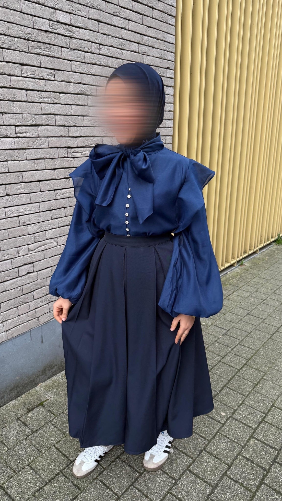 Oversized Knot Blouse