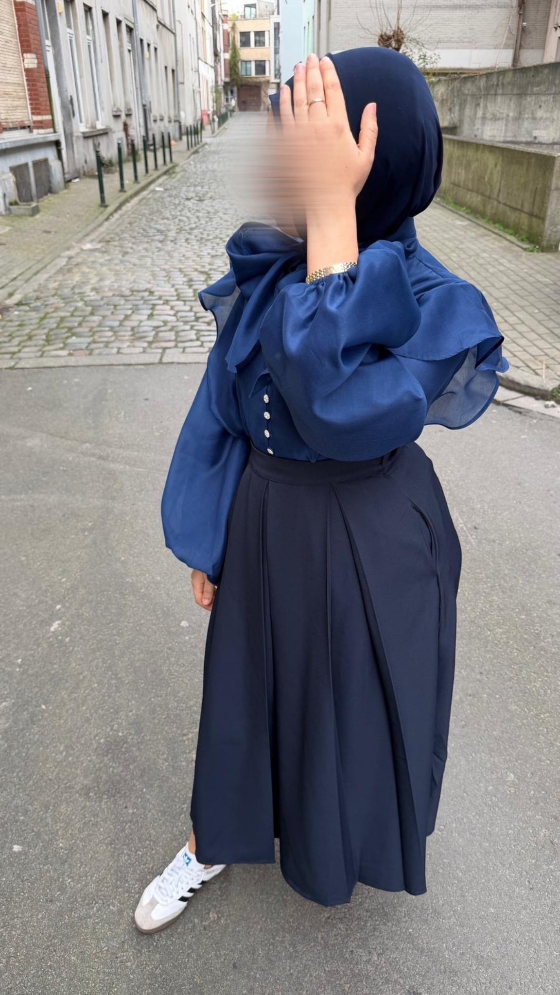 Oversized Knot Blouse