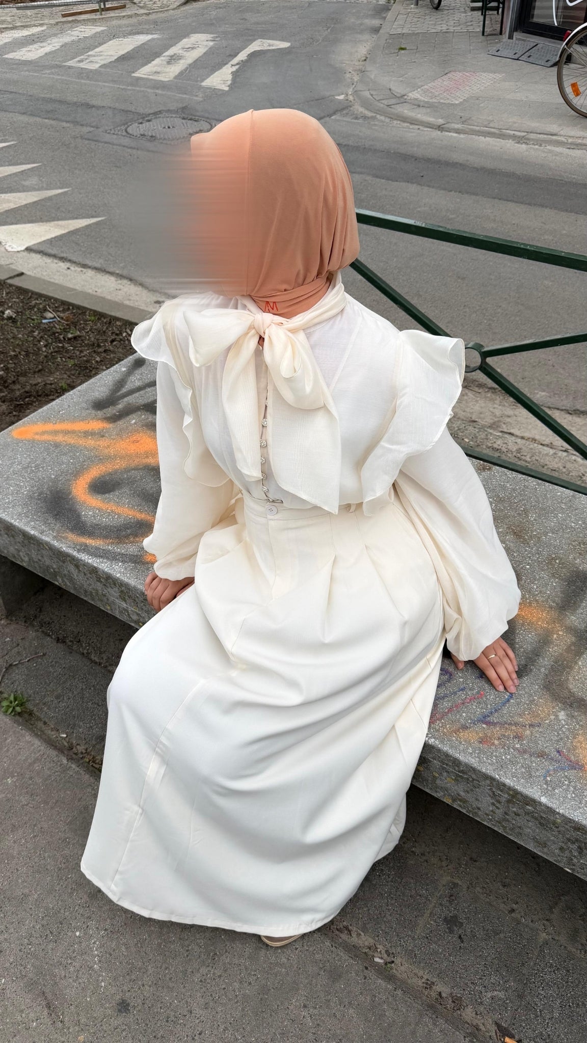 Oversized Knot Blouse