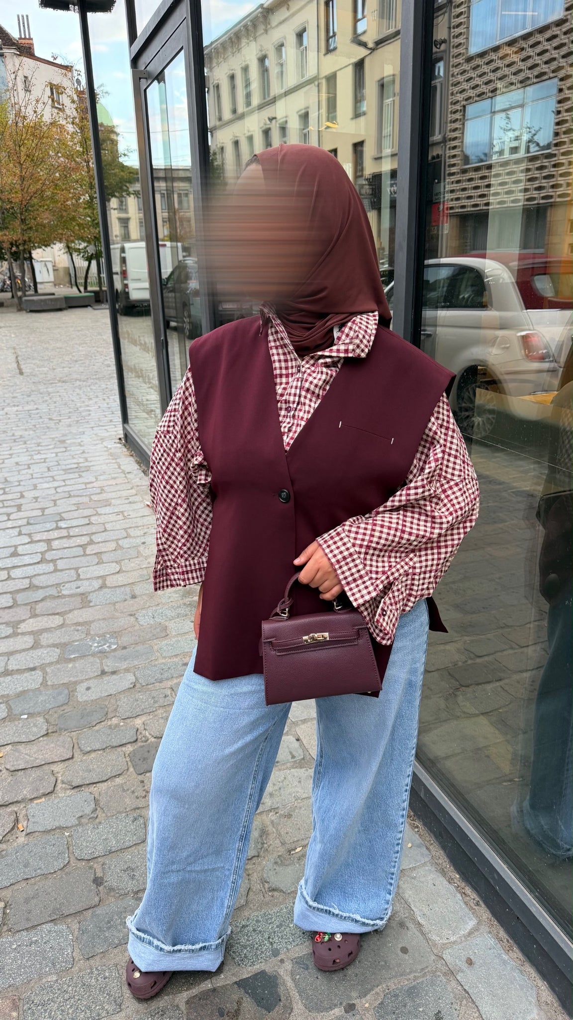 Blazer sans manches structuré