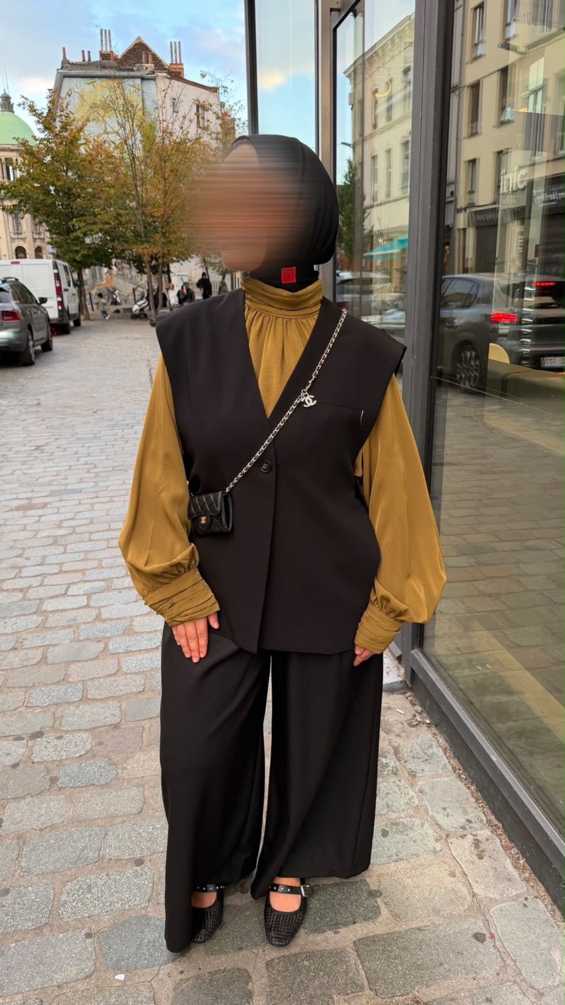 Blazer sans manches structuré