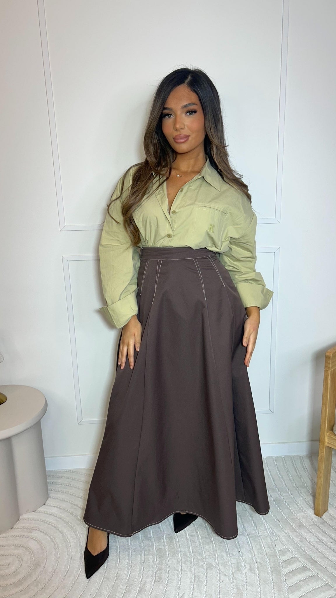 Chemise oversize classique