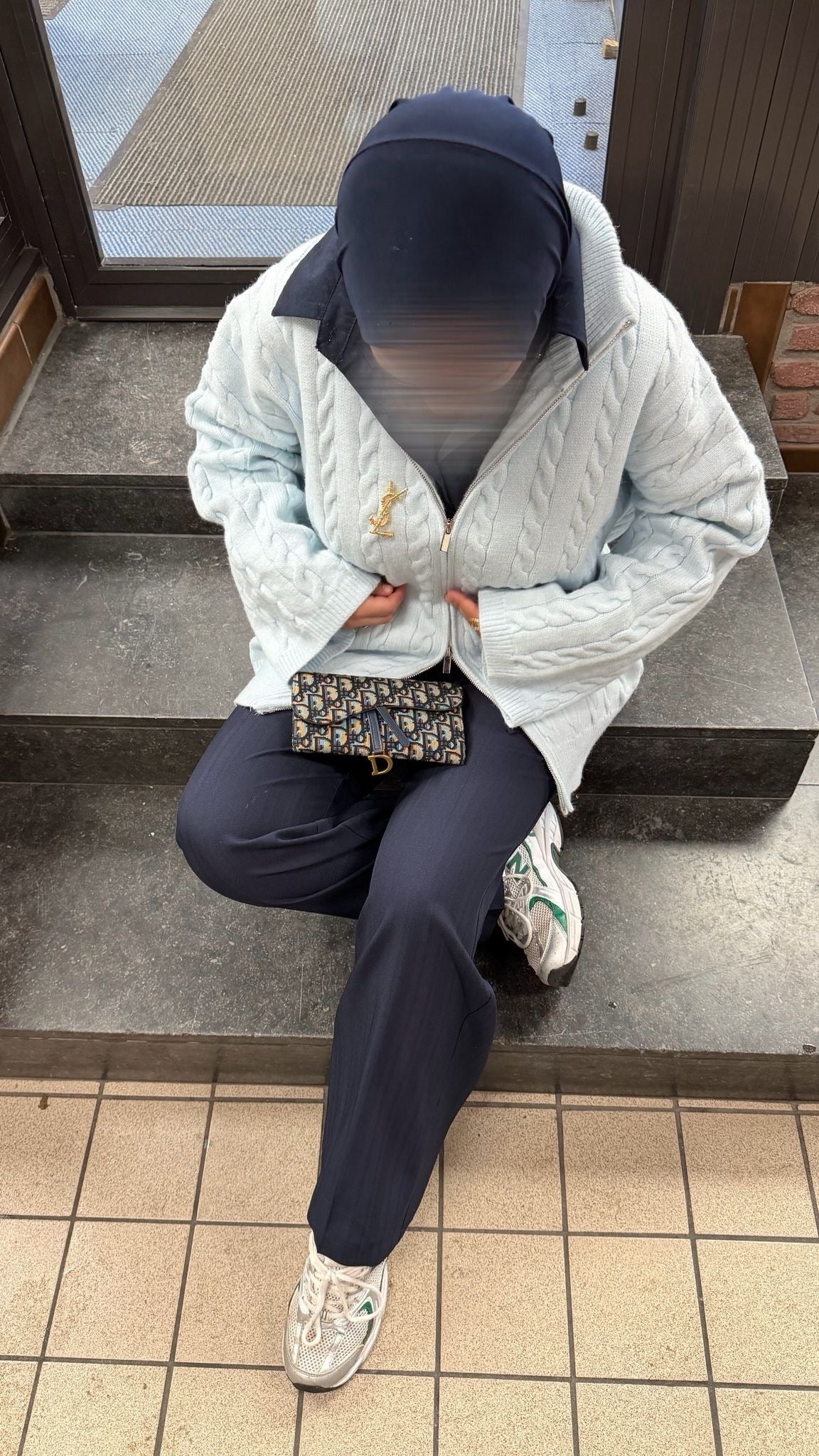 Gilet en Maille Torsadée