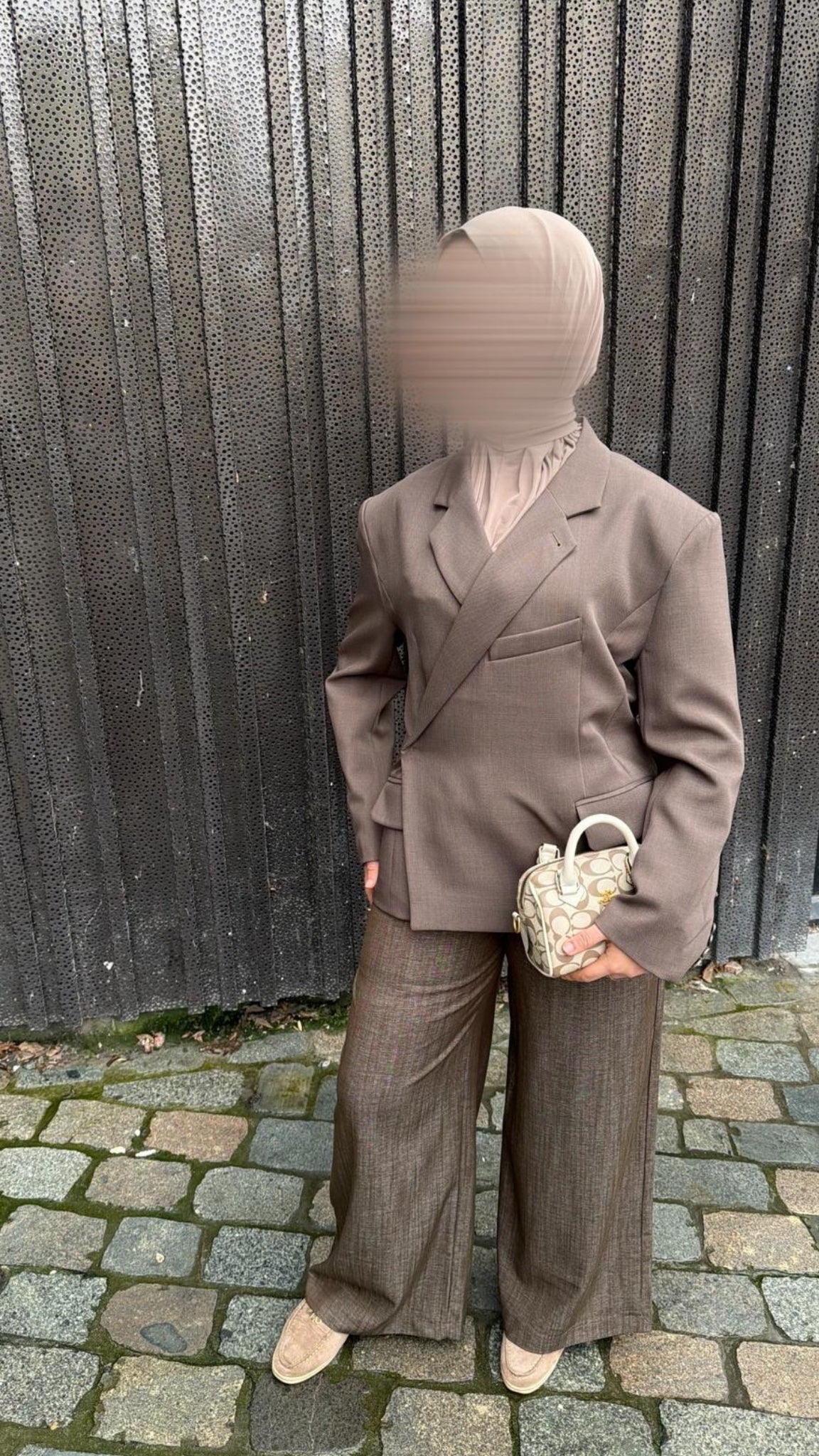 Blazer élégant coupe oversize