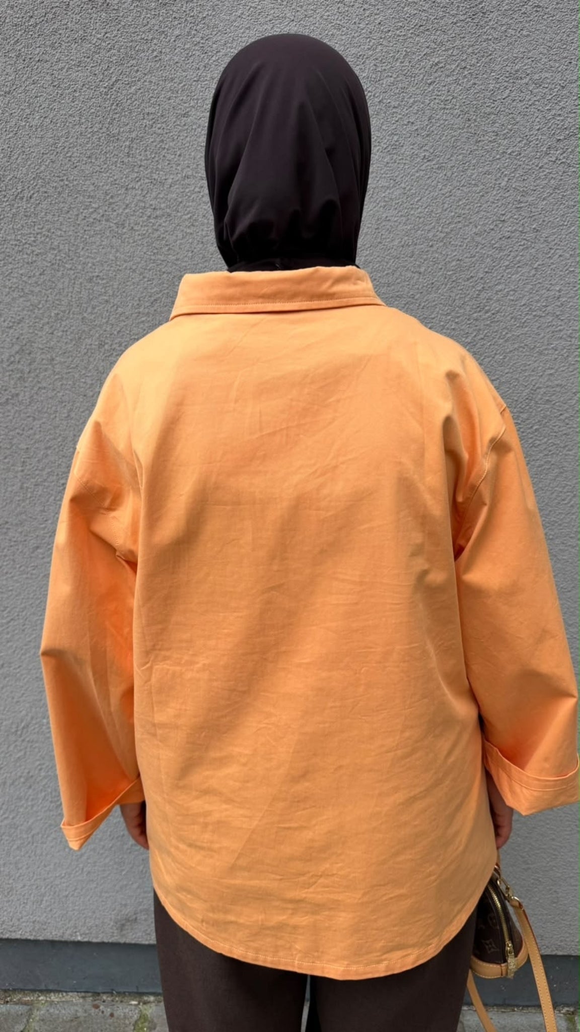 Chemise oversize à poche