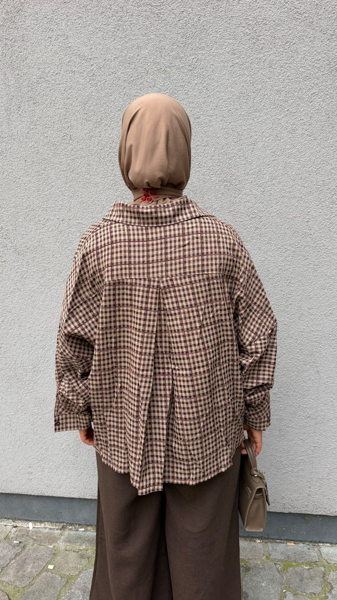 Loose button-up shirt