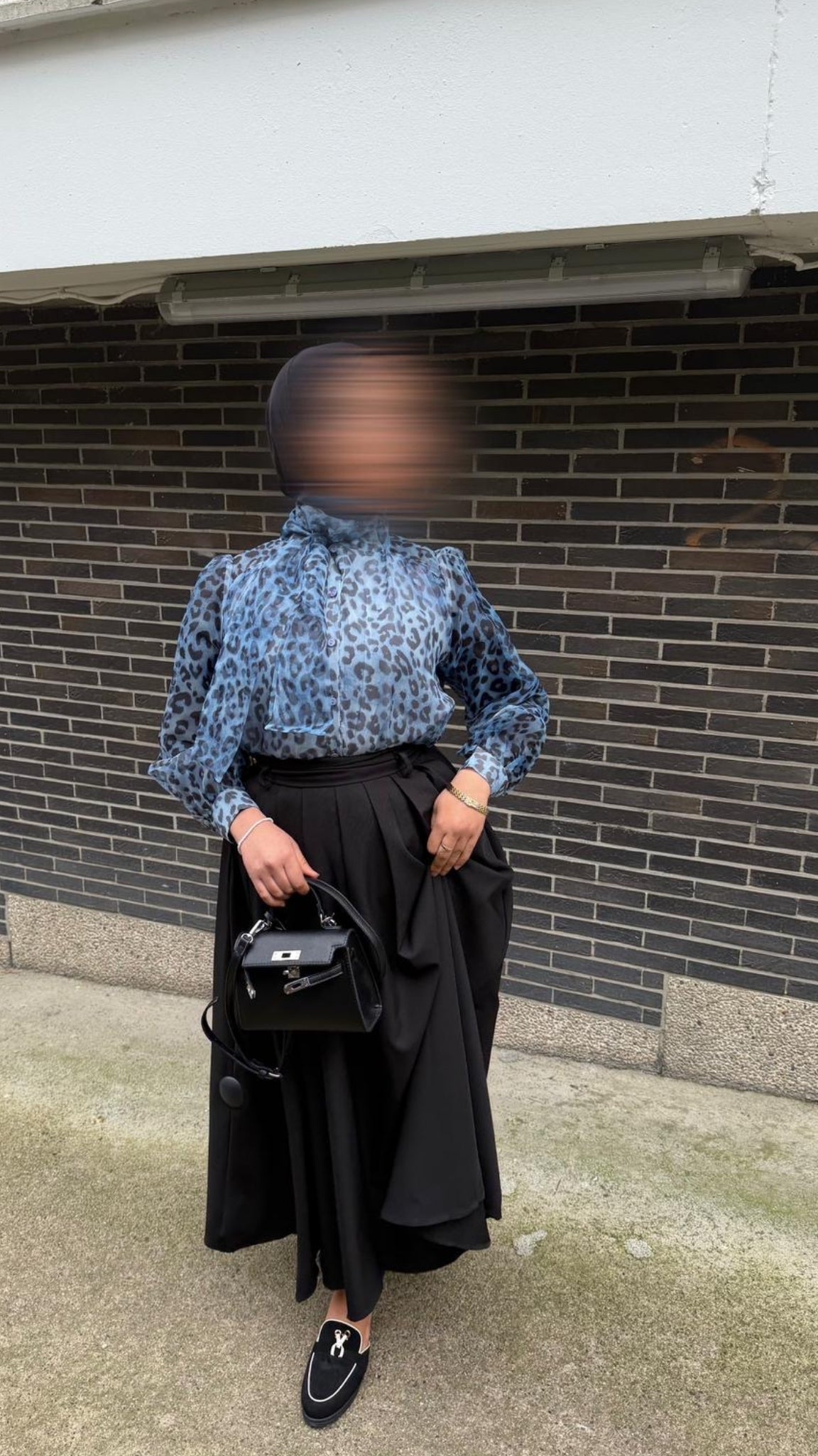 Blouse élégante léopard