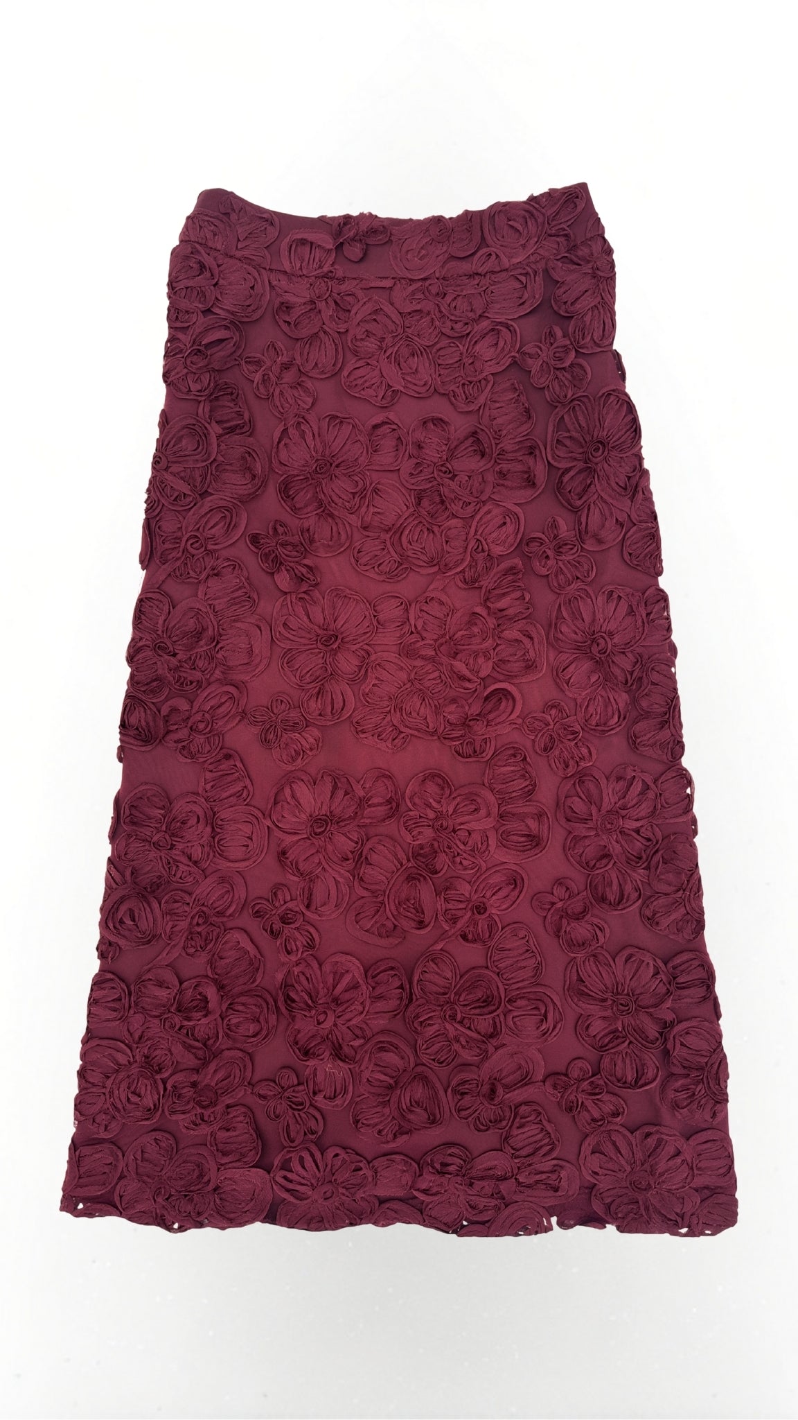 Jupe longue texturée