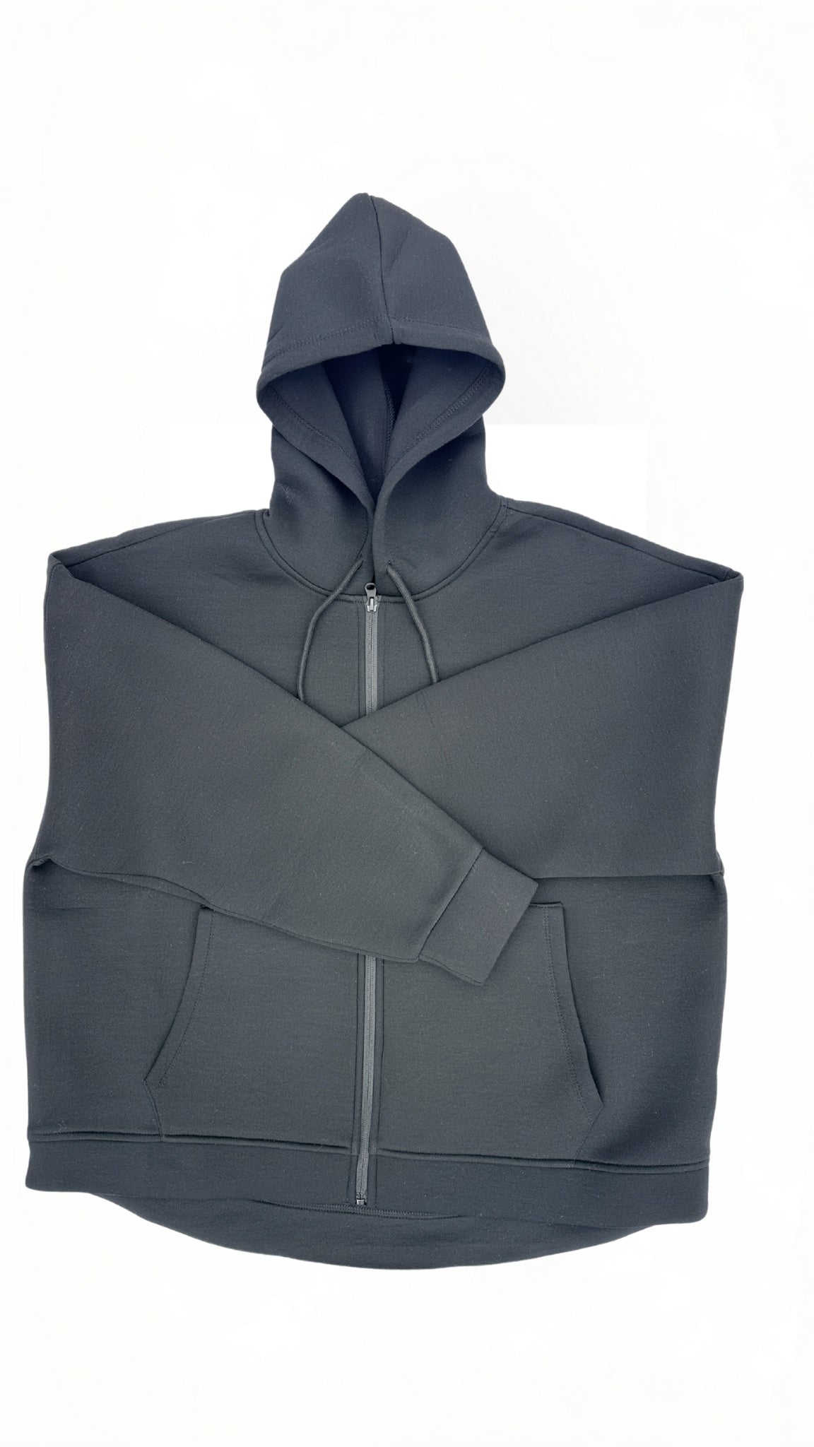 Gilet structuré à capuche