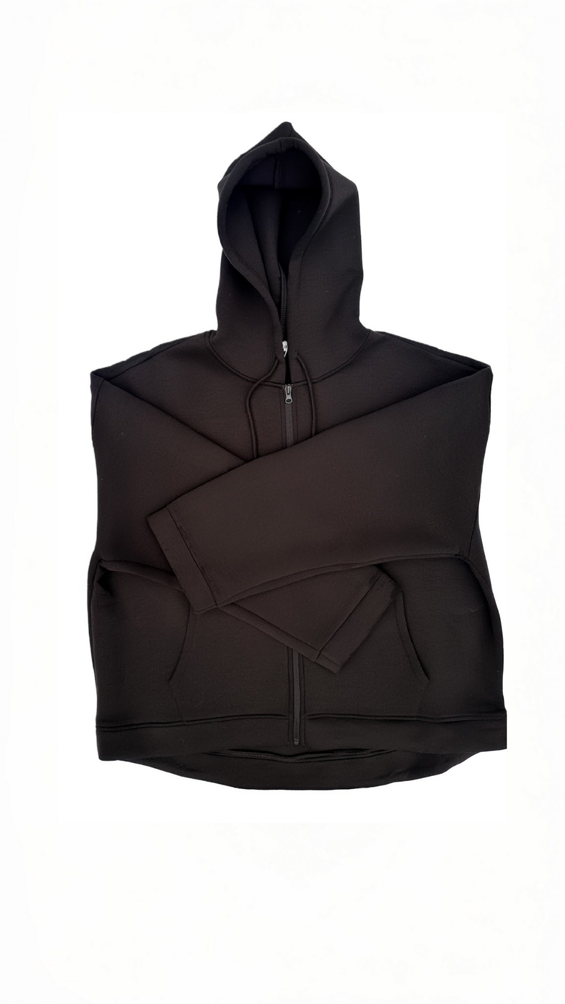 Gilet structuré à capuche